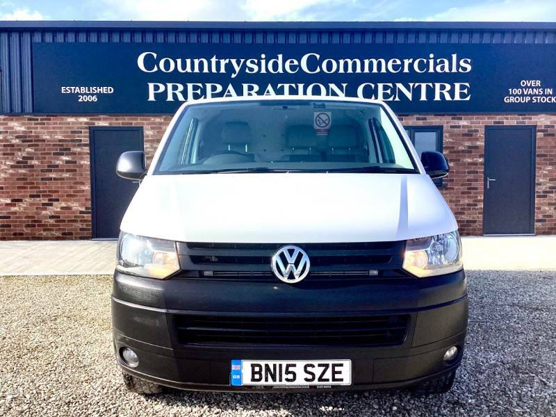 Volkswagen Transporter 2.0 Tdi Bluemotion Tech 114Ps Startline Van - 2015 BN15SZE White #2