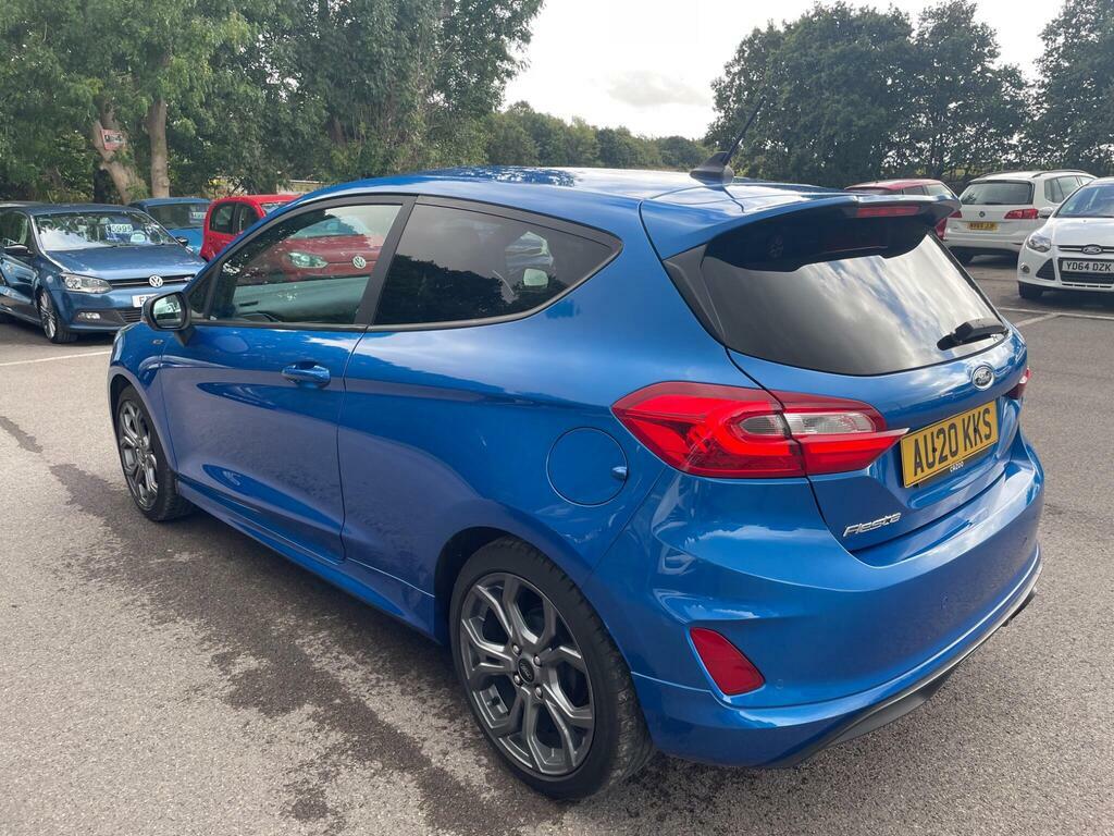 Ford Fiesta 1.5 Tdci St-line Edition Euro 6 S S AU20KKS Blue #6