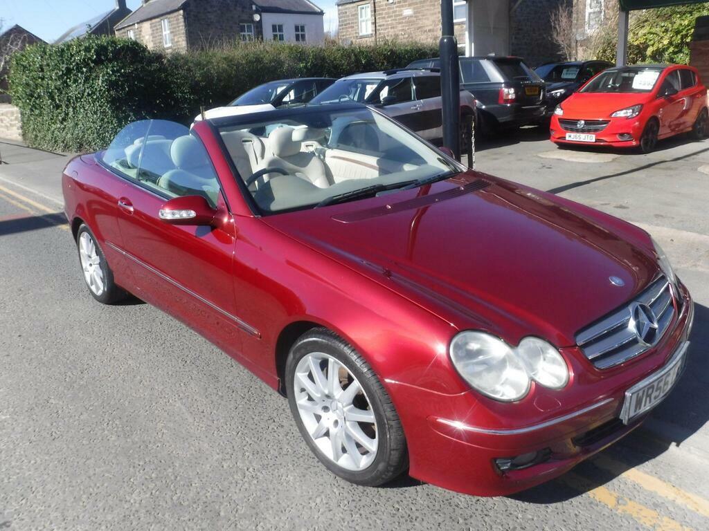 Mercedes-Benz CLK 3.0 Clk280 Elegance Cabriolet 7G-tronic Red