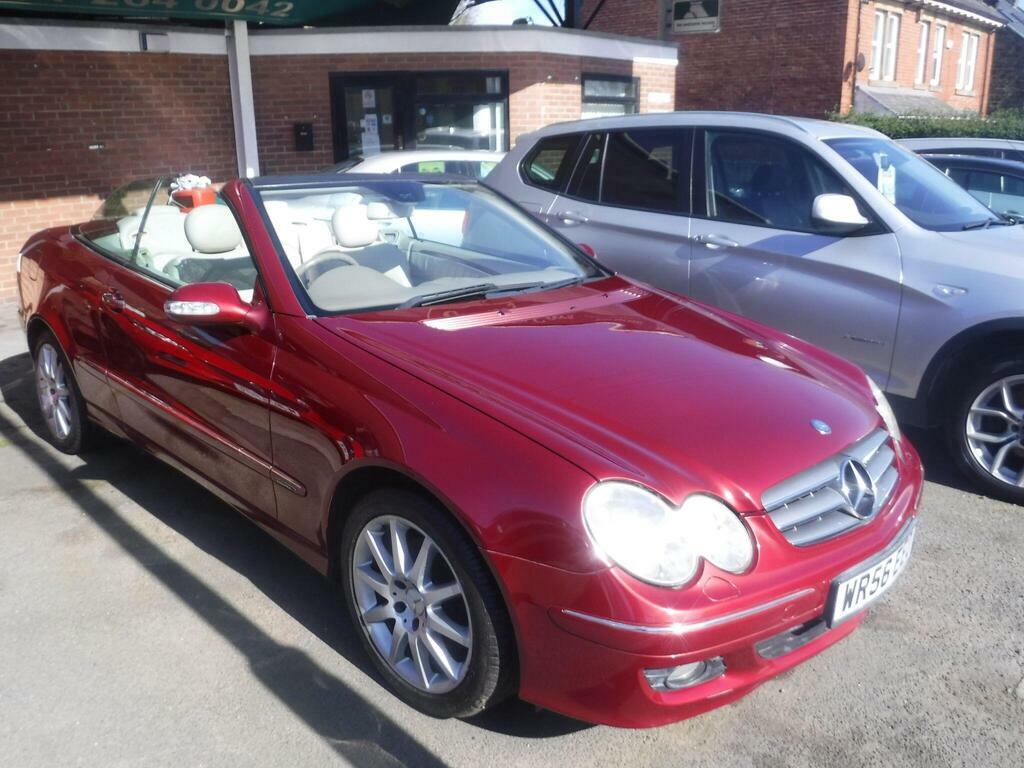 Mercedes-Benz CLK 3.0 Clk280 Elegance Cabriolet 7G-tronic Red #4