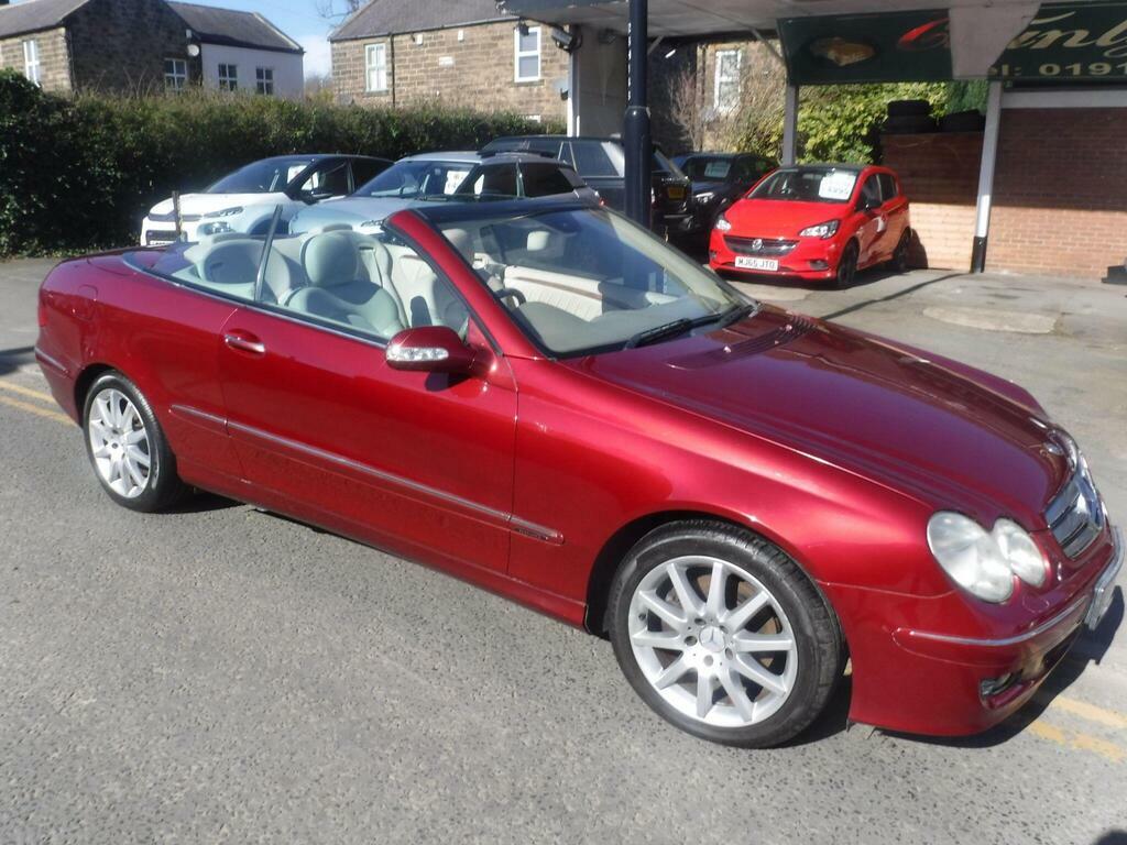 Mercedes-Benz CLK 3.0 Clk280 Elegance Cabriolet 7G-tronic Red #2