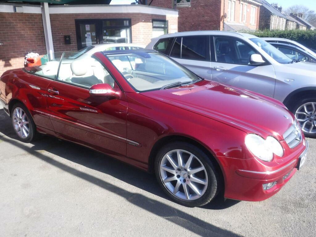 Mercedes-Benz CLK 3.0 Clk280 Elegance Cabriolet 7G-tronic Red #3