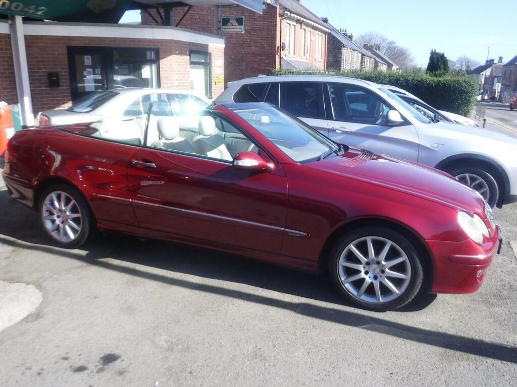Mercedes-Benz CLK 3.0 Clk280 Elegance Cabriolet 7G-tronic Red #5