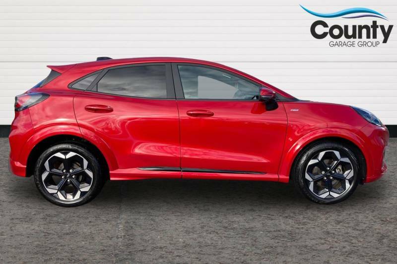 Ford Puma 1.0 Ecoboost Hybrid Mhev St-line X - 2024 74 WG74MVM Red #5