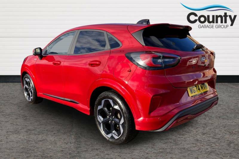 Ford Puma 1.0 Ecoboost Hybrid Mhev St-line X - 2024 74 WG74MVM Red #2