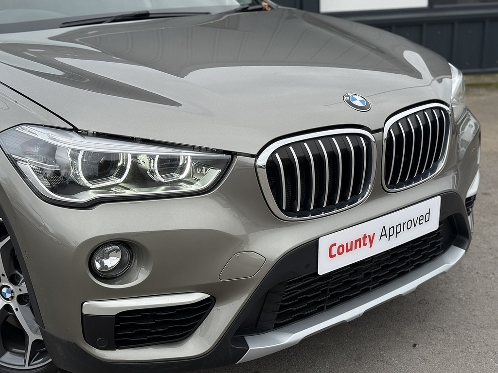 BMW X1 Xdrive18d Xline Silver #5