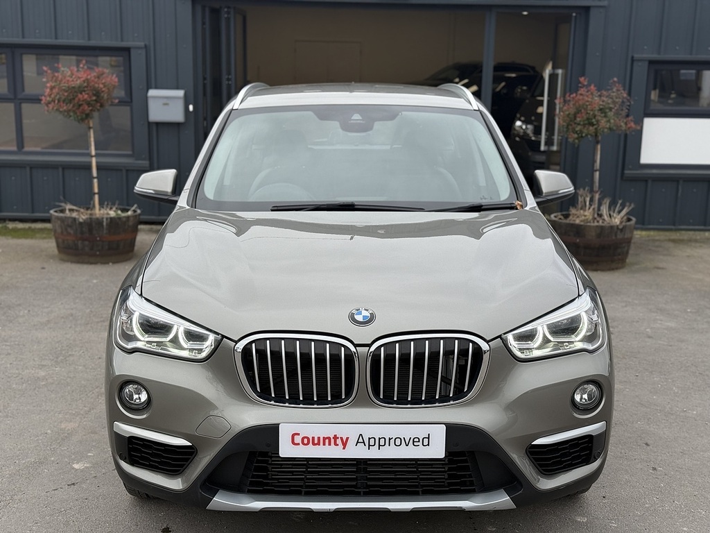 BMW X1 Xdrive18d Xline Silver #2