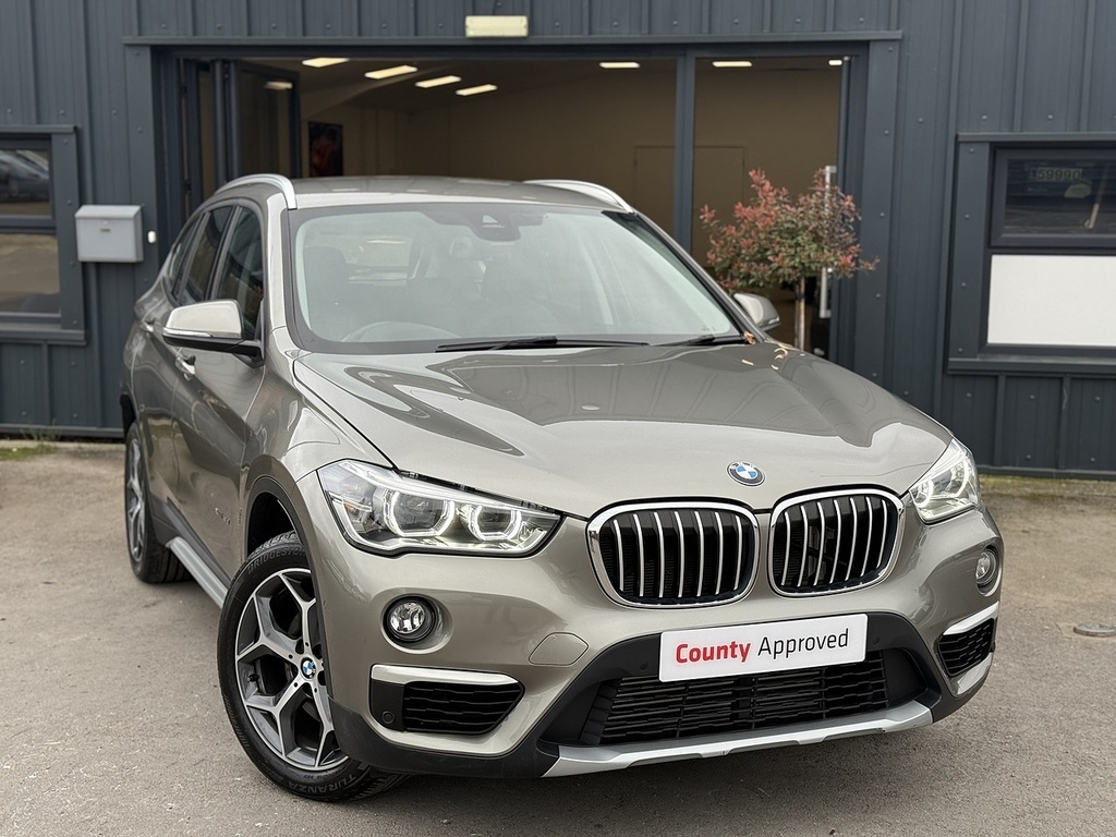 BMW X1 Xdrive18d Xline Silver #3