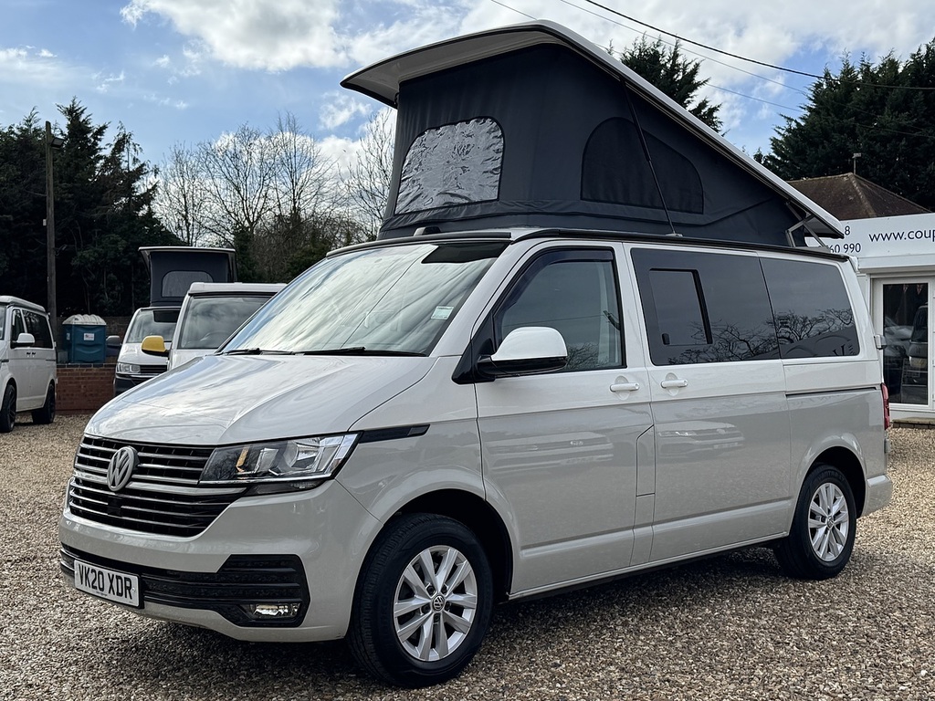 Volkswagen Transporter T6.1 T28 110 Swb VK20XDR White #2