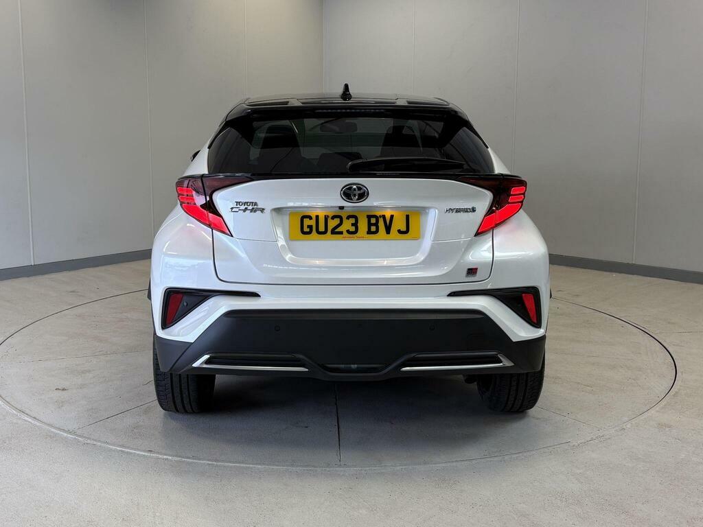 Toyota C-Hr 1.8 Vvt-h Gr Sport Cvt Euro 6 Ss GU23BVJ White #6