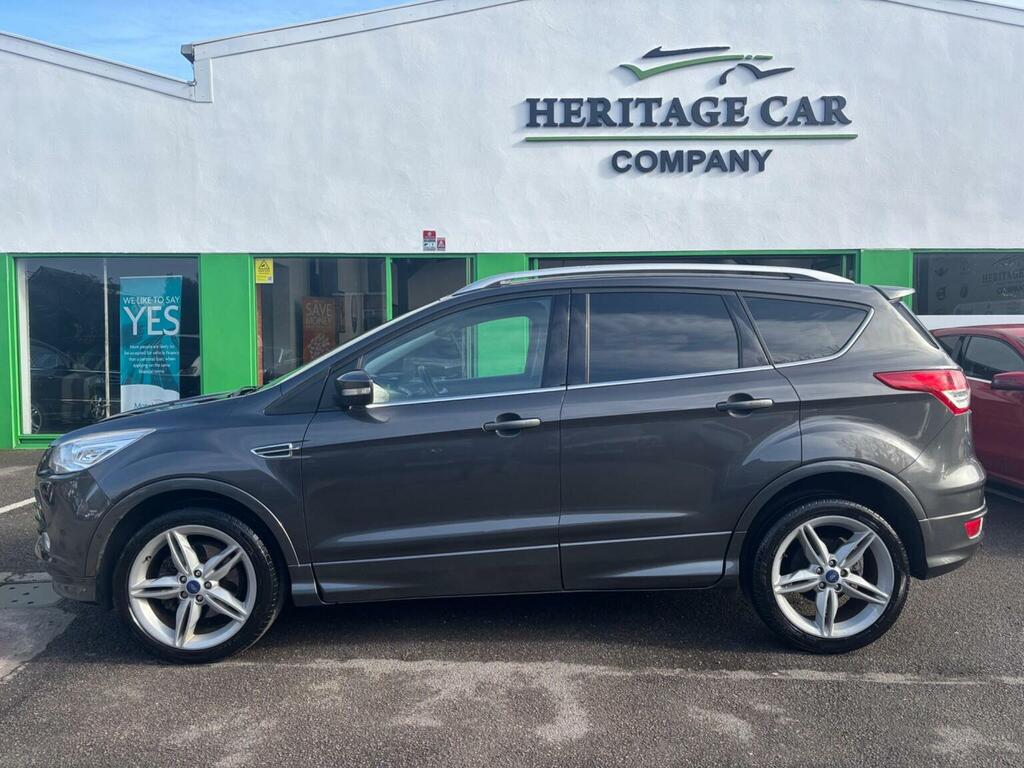 Ford Kuga Suv 2.0 Tdci Titanium X Sport Powershift Awd Euro AO65YCL Grey #3