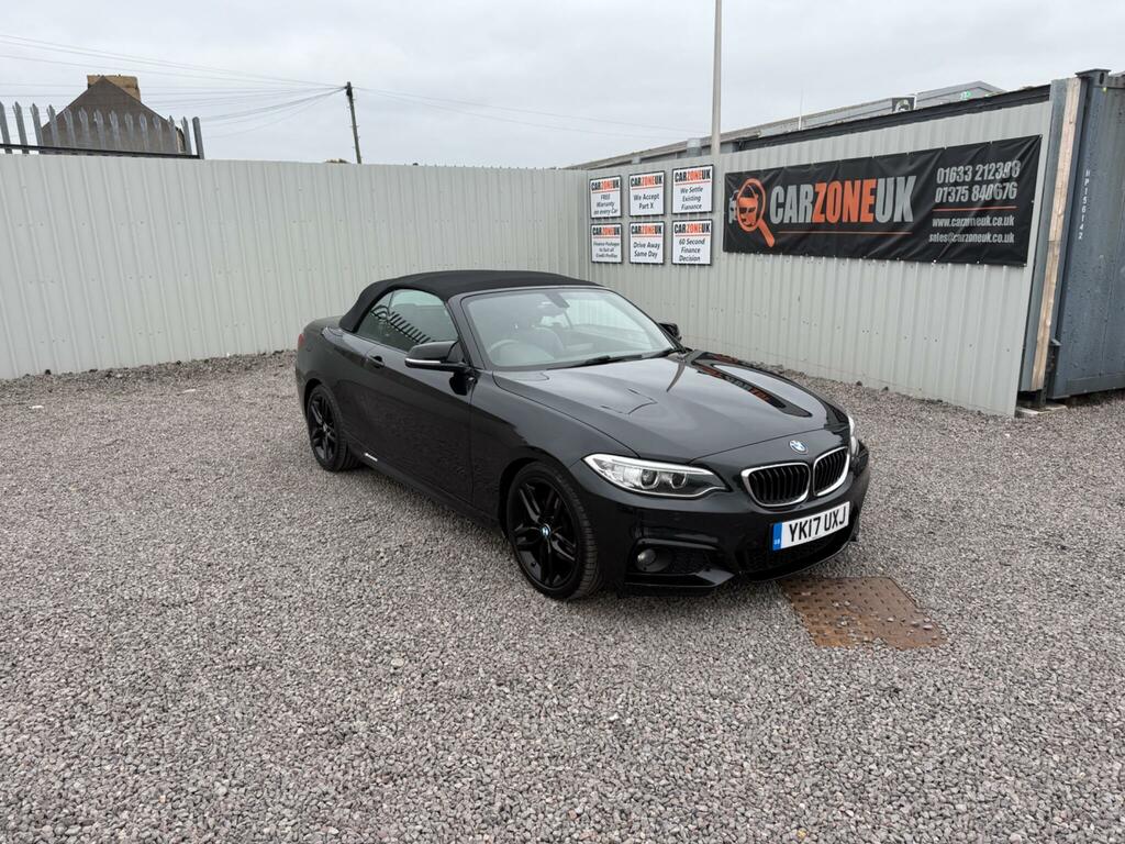 BMW 2 Series 2.0 225D M Sport Euro 6 Ss YK17UXJ Black #3