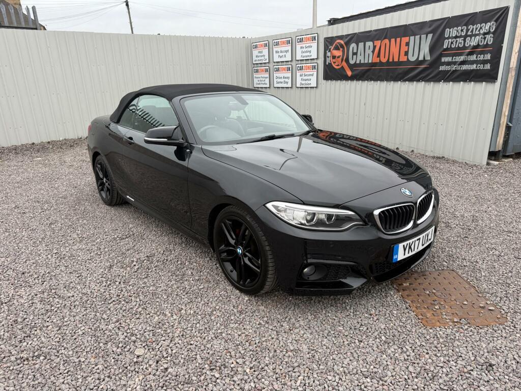 BMW 2 Series 2.0 225D M Sport Euro 6 Ss YK17UXJ Black #2