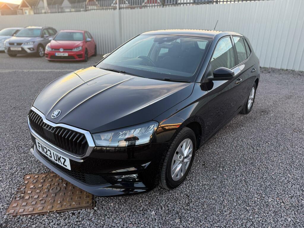 Skoda Fabia 1.0 Tsi Se Comfort Euro 6 Ss FN23UKZ Black #4