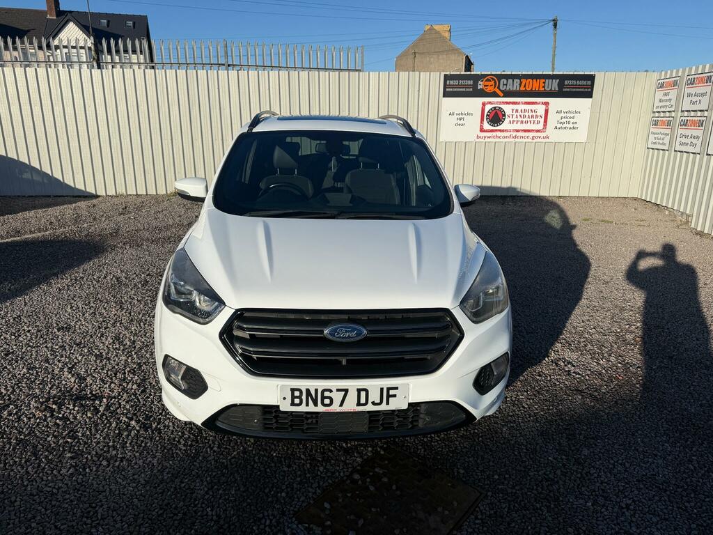 Ford Kuga 2.0 Tdci St-line X Euro 6 Ss BN67DJF White #2