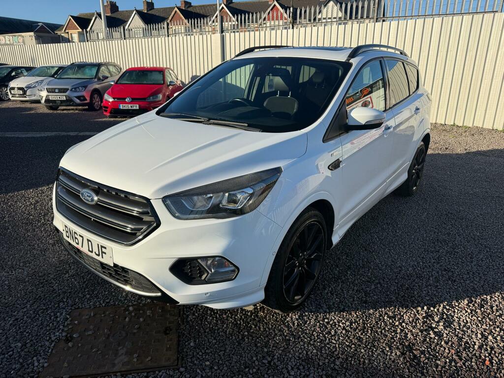 Ford Kuga 2.0 Tdci St-line X Euro 6 Ss BN67DJF White #3