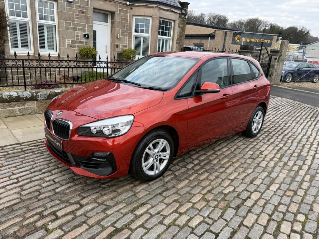 BMW 2 Series Active Tourer Mpv SN68OLP Orange #3