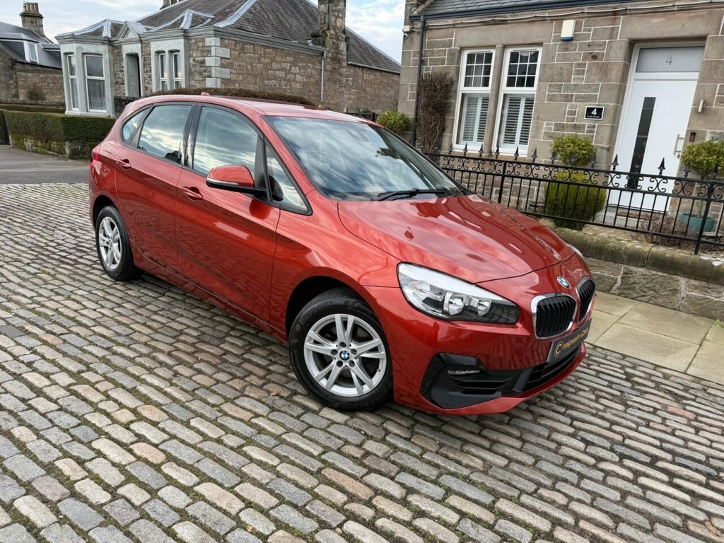 BMW 2 Series Active Tourer Mpv Orange