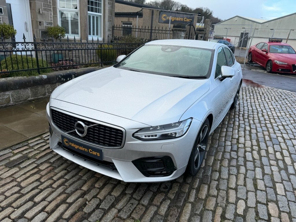 Volvo S90 Saloon SW19SXJ Silver #4
