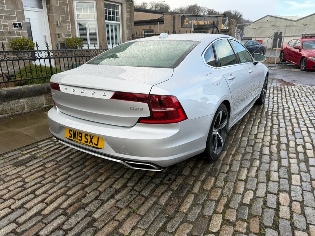 Volvo S90 Saloon SW19SXJ Silver #5