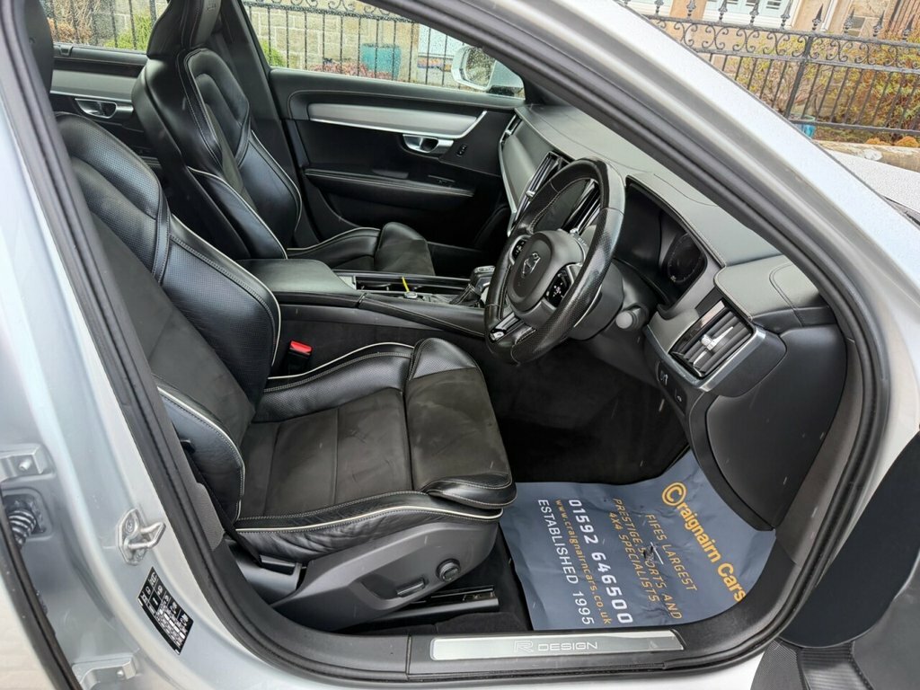 Volvo S90 Saloon SW19SXJ Silver #2