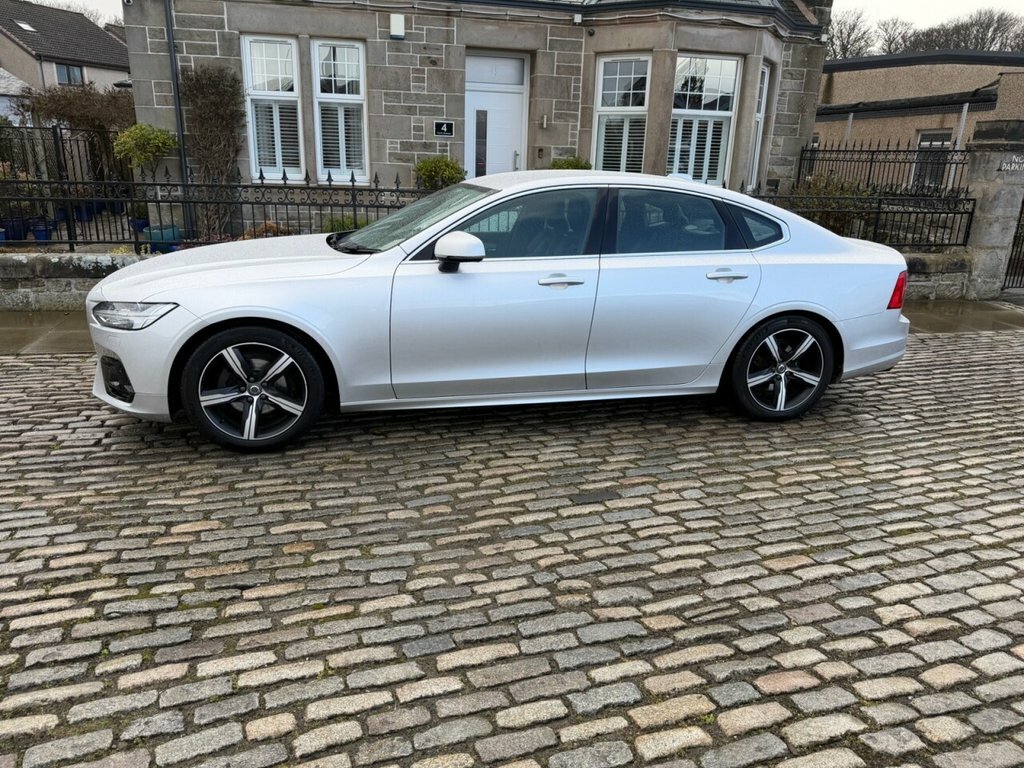 Volvo S90 Saloon SW19SXJ Silver #6