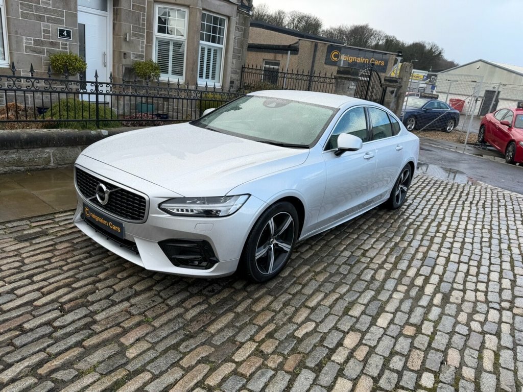 Volvo S90 Saloon SW19SXJ Silver #3
