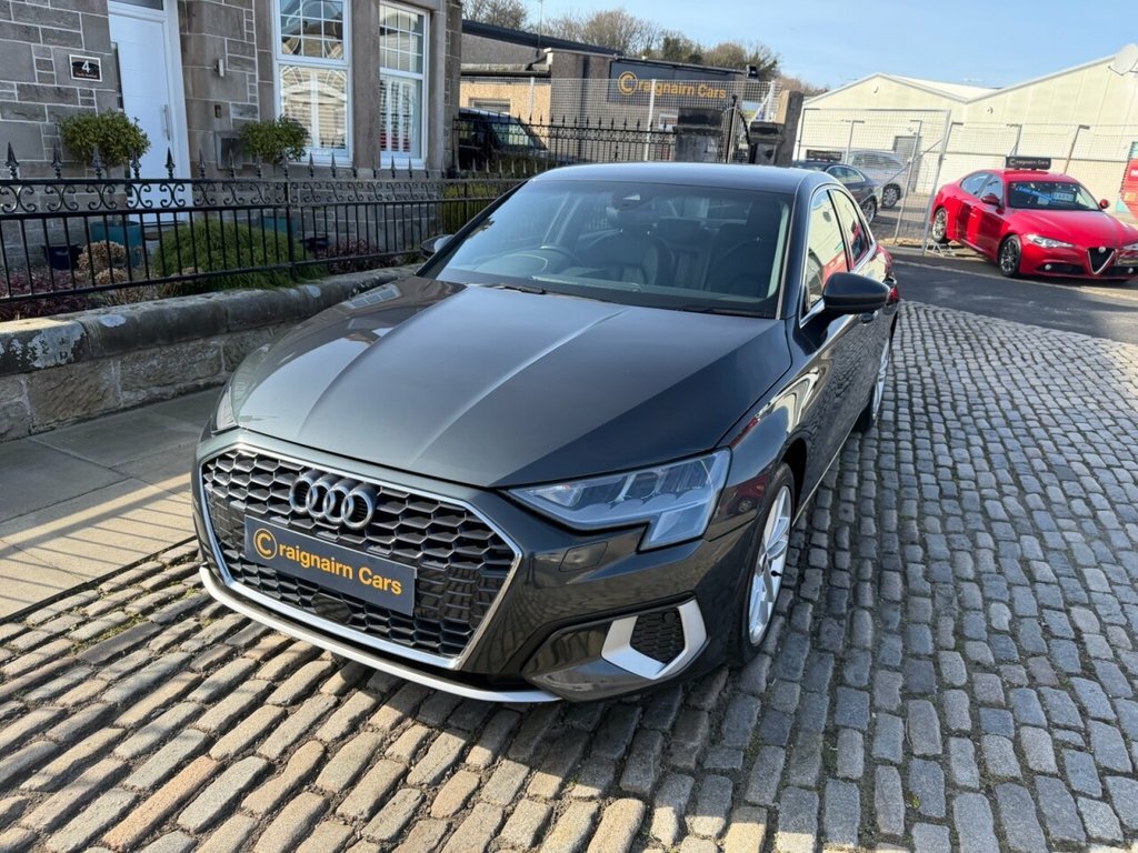 Audi A3 Saloon ST22XVW Grey #3