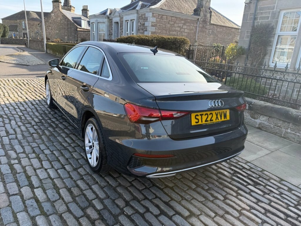 Audi A3 Saloon ST22XVW Grey #6