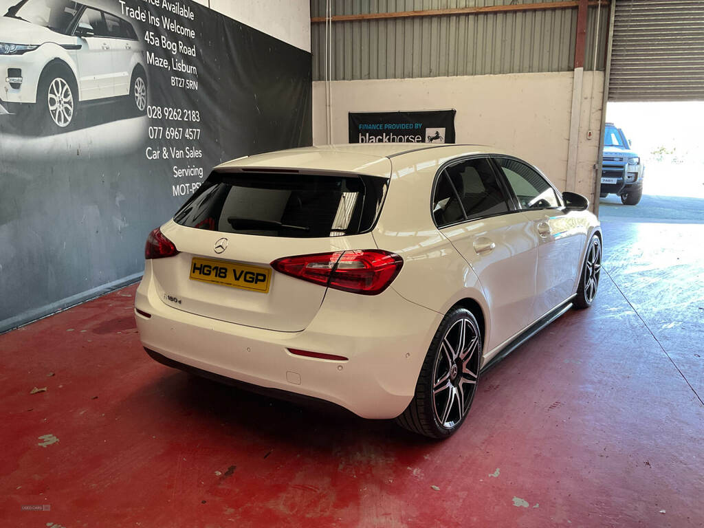 Mercedes-Benz A Class A180d Se Executive HG18VGP White #2