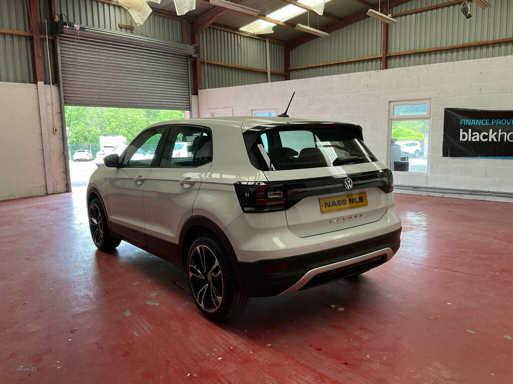 Volkswagen T-Cross 1.0 Tsi S NA69MUE White #4