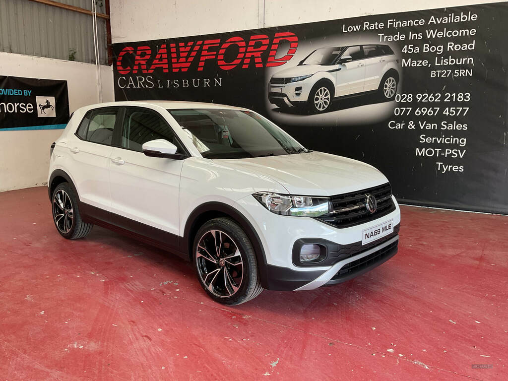 Volkswagen T-Cross 1.0 Tsi S White