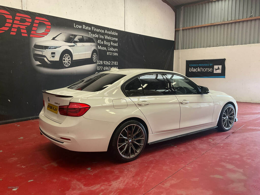 BMW 3 Series 318D Sport GY66KJV White #3