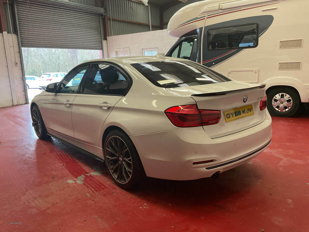 BMW 3 Series 318D Sport GY66KJV White #5