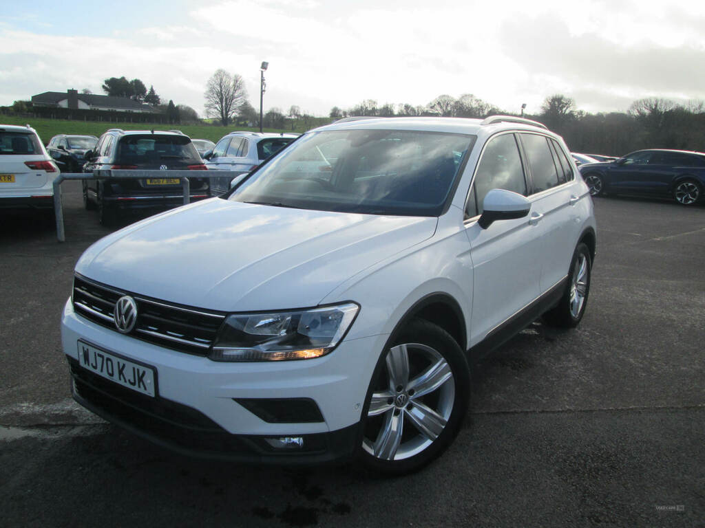 Volkswagen Tiguan 2.0 Tdi 150 Match WJ70KJK White #2