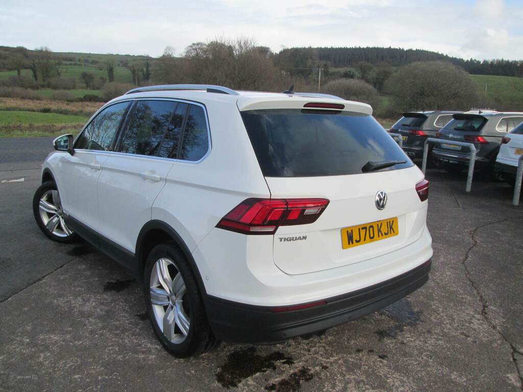 Volkswagen Tiguan 2.0 Tdi 150 Match WJ70KJK White #5