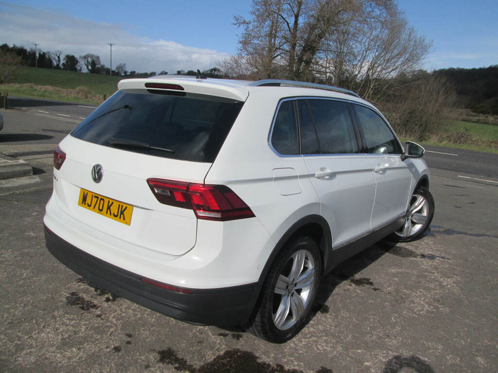 Volkswagen Tiguan 2.0 Tdi 150 Match WJ70KJK White #4