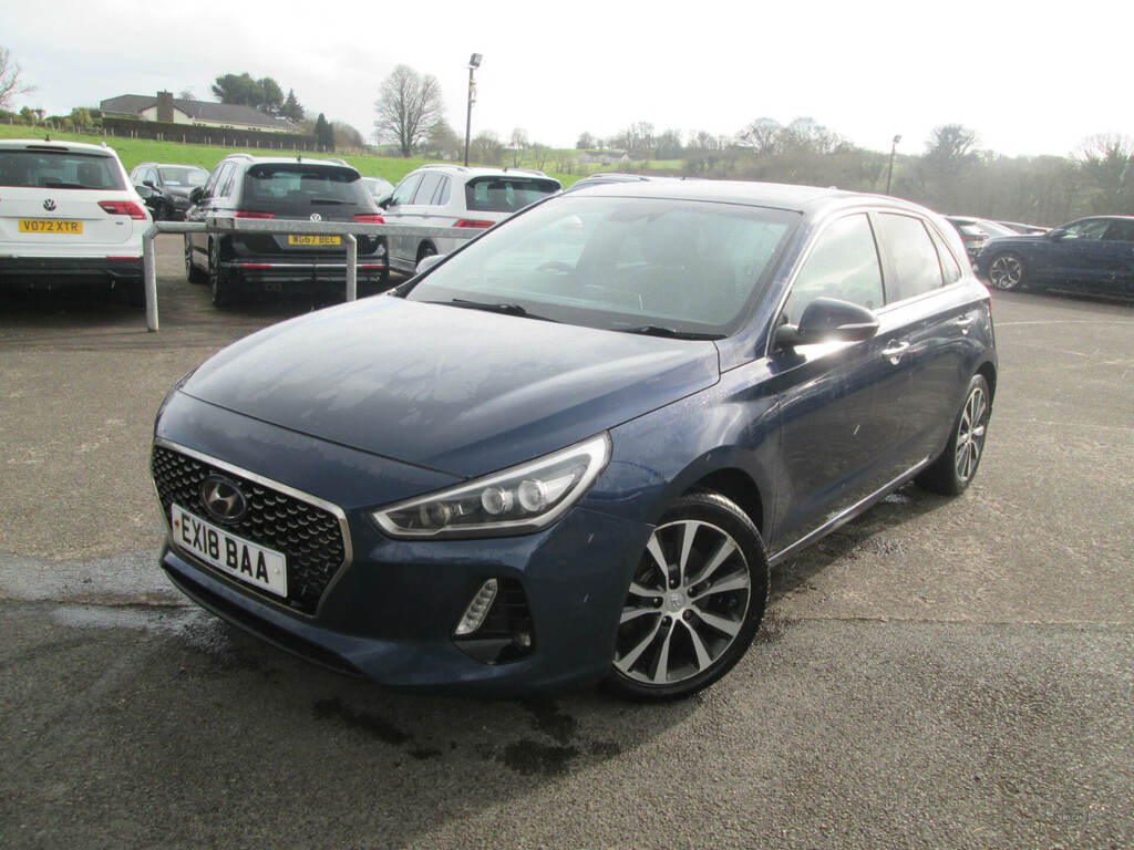Hyundai I30 1.6 Crdi Premium Blue #2
