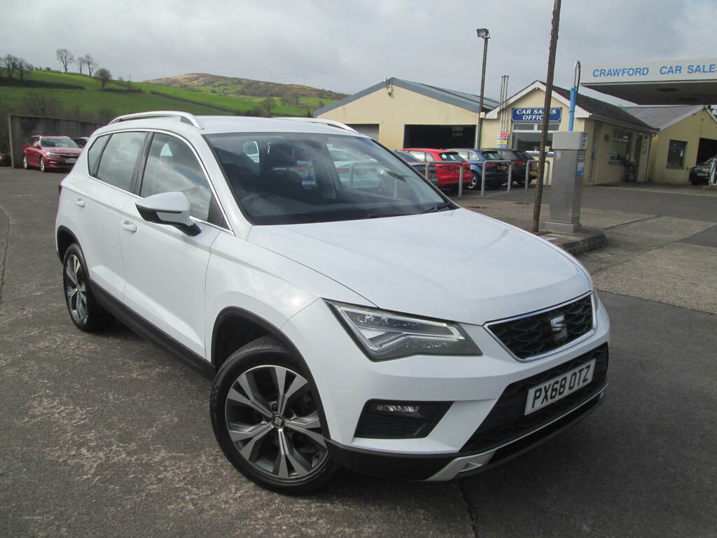 Seat Ateca 2.0 Tdi Se Technology 4Drive PX68OTZ White #2