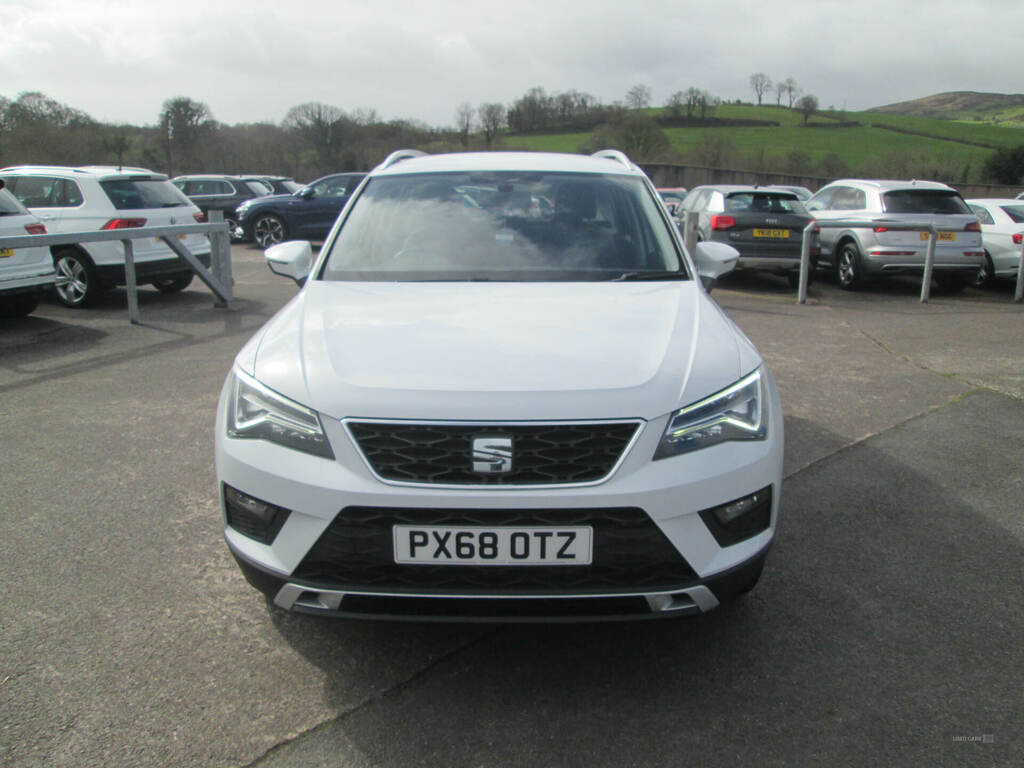 Seat Ateca 2.0 Tdi Se Technology 4Drive PX68OTZ White #3