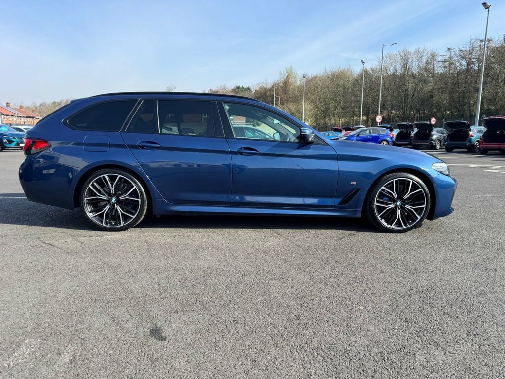 BMW 5 Series 2L M Sport YE71WHJ Blue #6