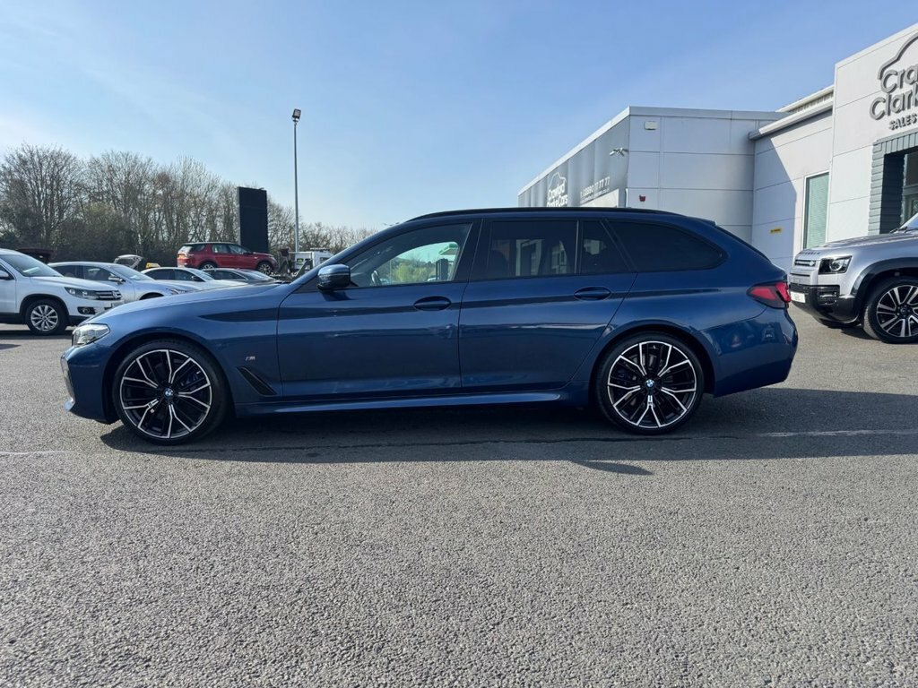 BMW 5 Series 2L M Sport YE71WHJ Blue #2