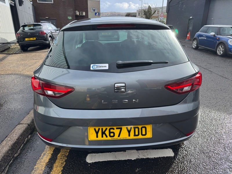 Seat Leon 1.2 Tsi 12V 110Bhp YK67YDO Grey #3
