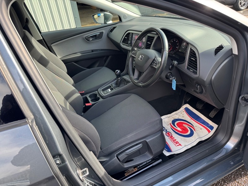 Seat Leon 1.2 Tsi 12V 110Bhp YK67YDO Grey #4