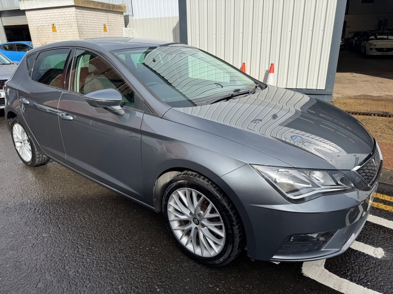 Seat Leon 1.2 Tsi 12V 110Bhp YK67YDO Grey #6
