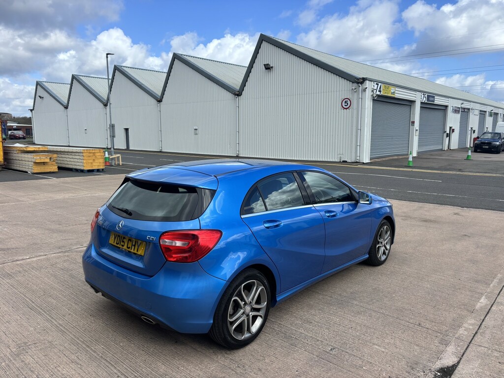 Mercedes-Benz A Class 1.5 A180 Cdi Sport YD15CHY Blue #3