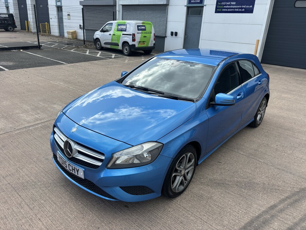 Mercedes-Benz A Class 1.5 A180 Cdi Sport YD15CHY Blue #5