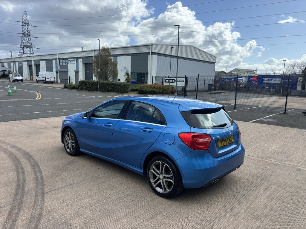 Mercedes-Benz A Class 1.5 A180 Cdi Sport YD15CHY Blue #4