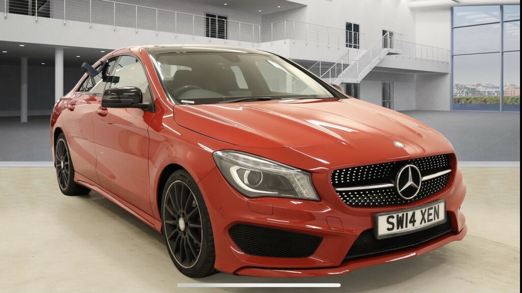 Mercedes-Benz CLA Class 1.6 Cla180 Amg Sport Red
