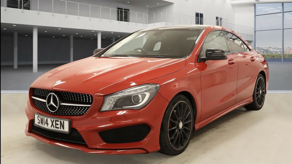 Mercedes-Benz CLA Class 1.6 Cla180 Amg Sport Red #2